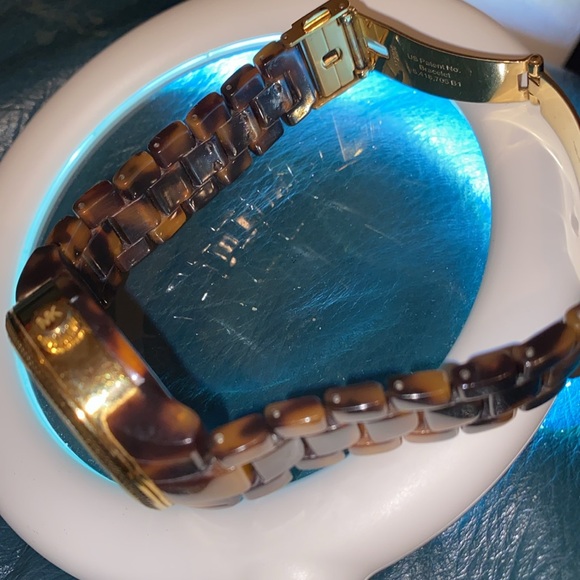 ***VINTAGE*** Michael Kors Tort Ritz Women's Watch ⌚️ № 5038 - Picture 7 of 17